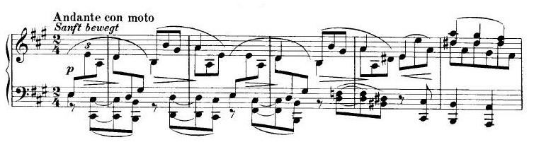 Brahms Intermezzo Op. 76 No. 6